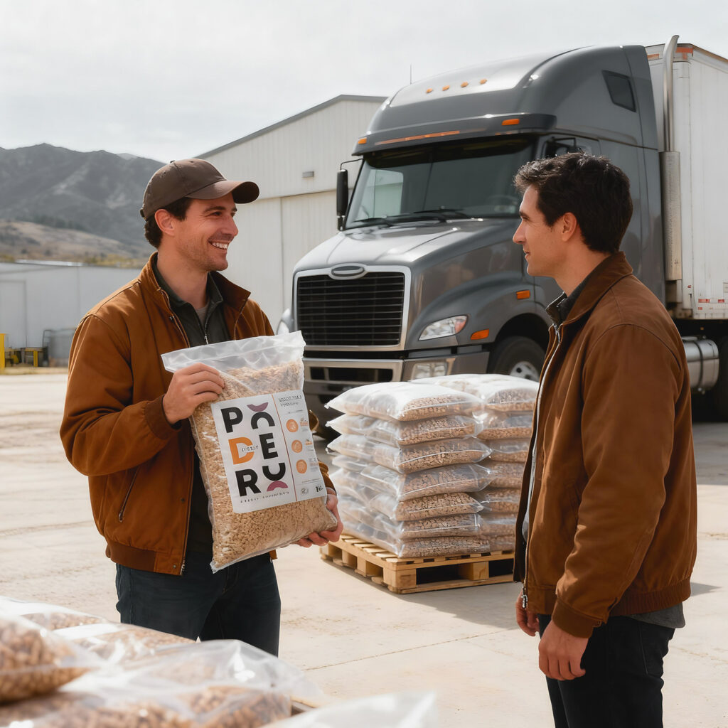 Distribuidor Podero de pellets de madera premium en Chile